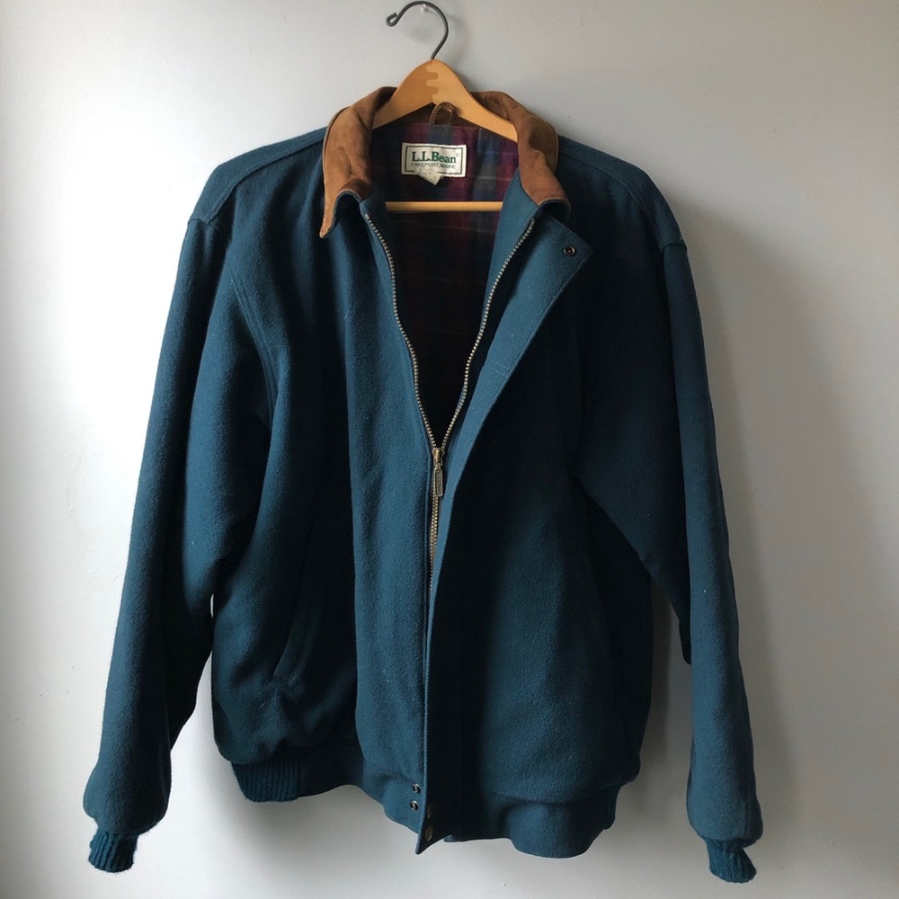 LL Bean | Vintage Wool Jacket Freeport, Maine